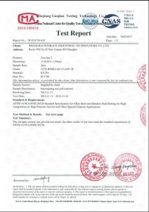 Certifikát pro S31254